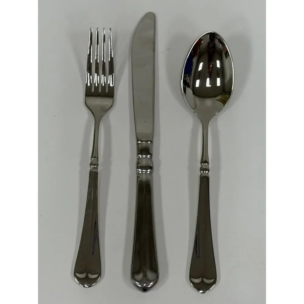 Mikasa French Countryside Fork, Knife & Spoon Set. KT127